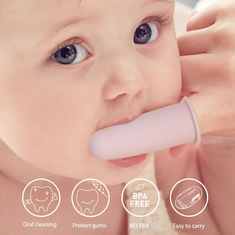 Silicone Baby Finger Toothbrush - infant2eleven