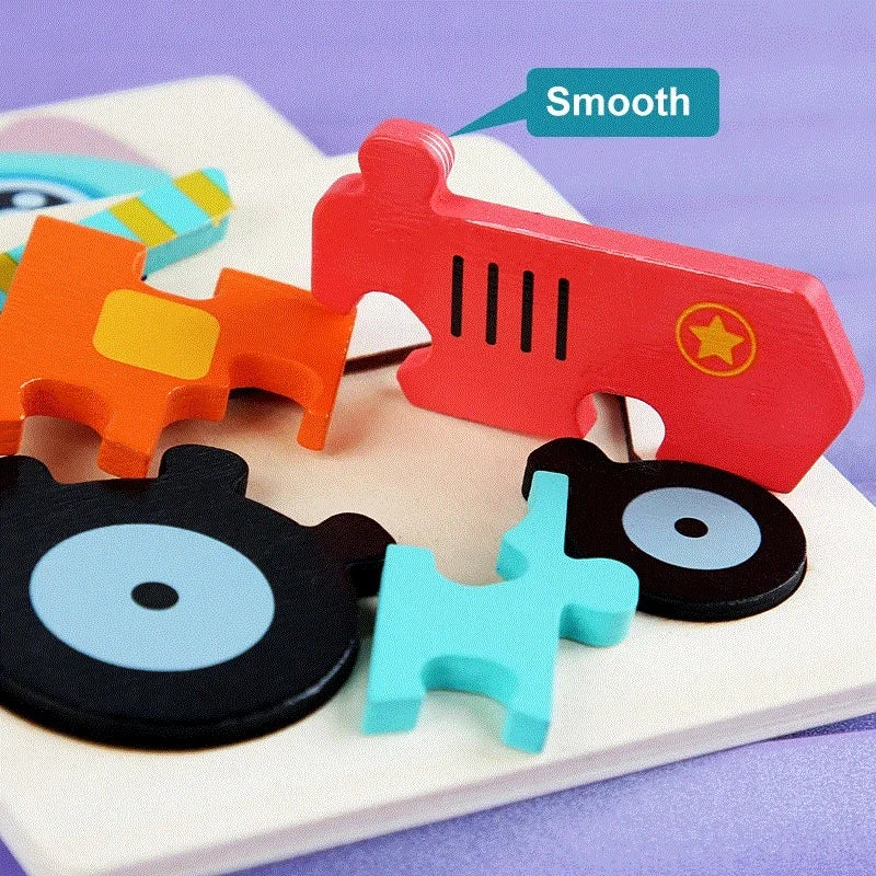 Montessori Tangram Wooden Puzzle