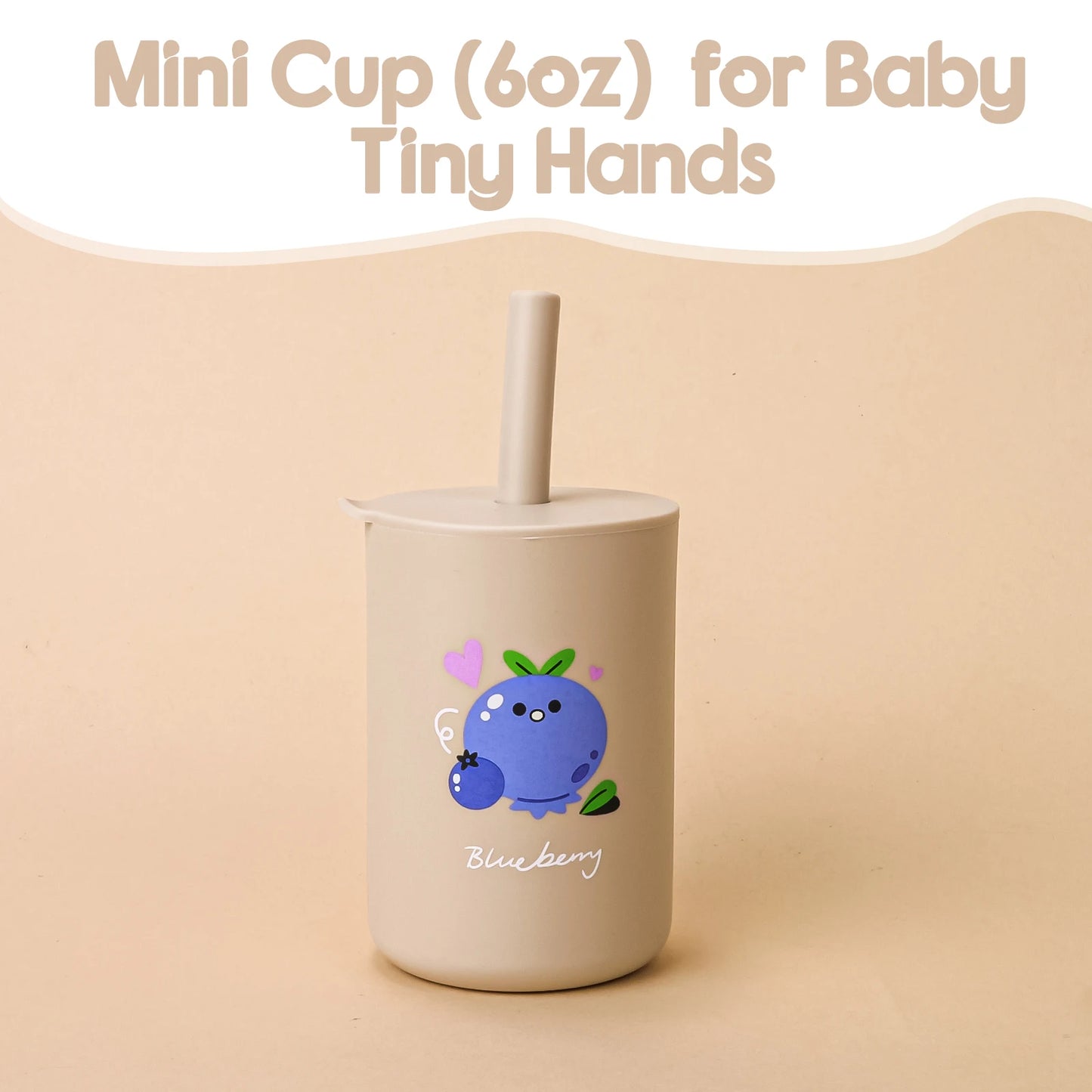Silicone Baby Straw Cup - infant2eleven
