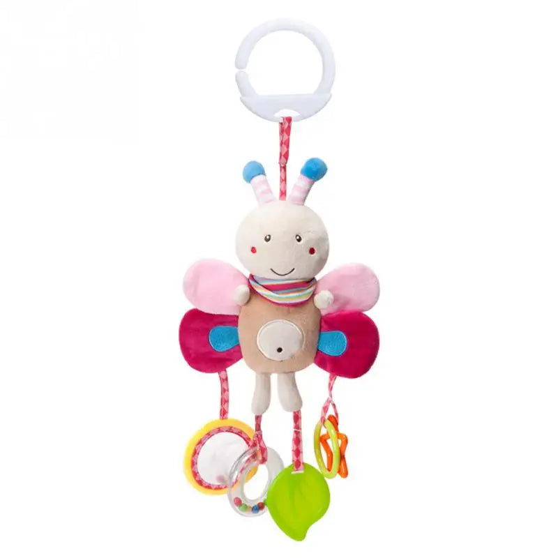 Soft Animal Handbell Toys WIth Teether - infant2eleven