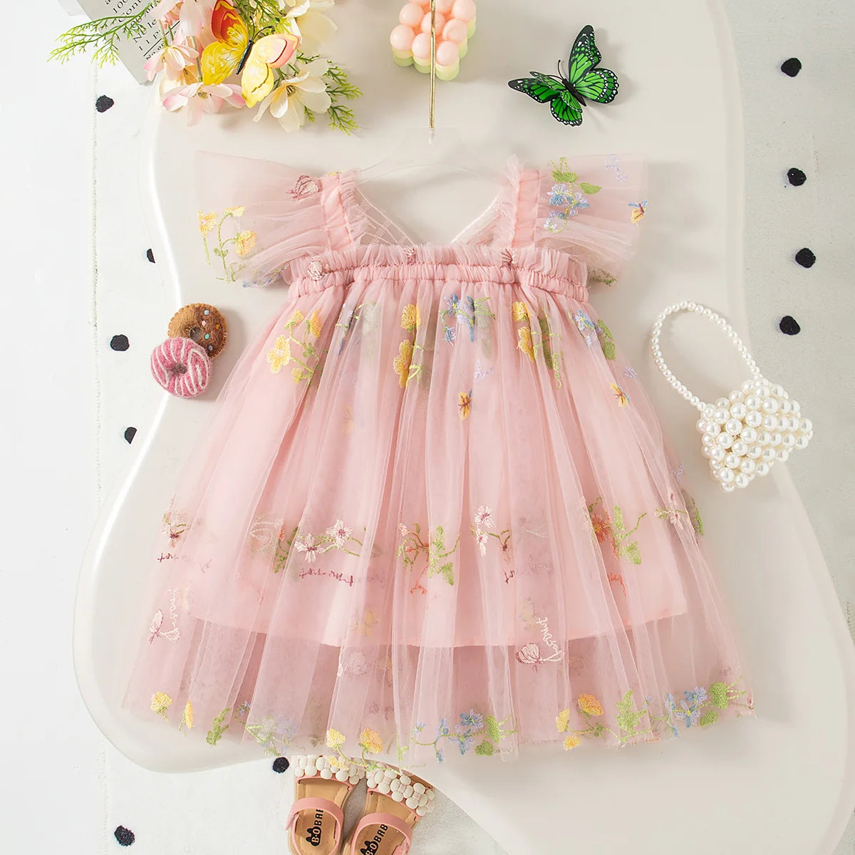 Butterfly Wing Princess Dress - infant2eleven
