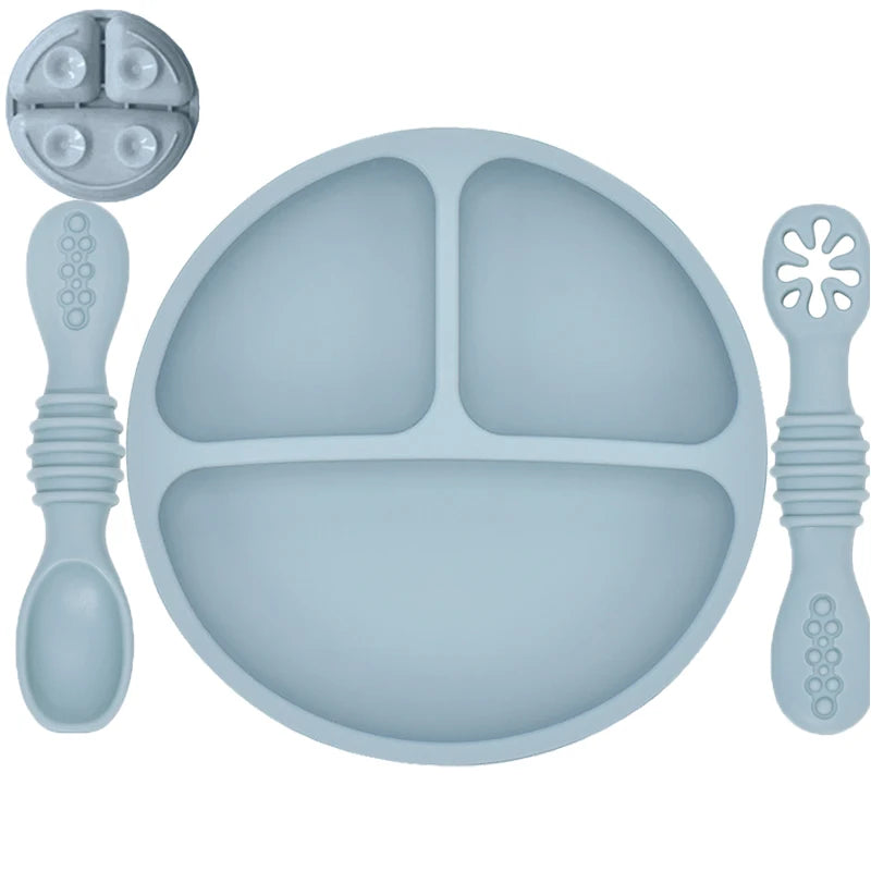 Silicone Baby Plate Set - infant2eleven