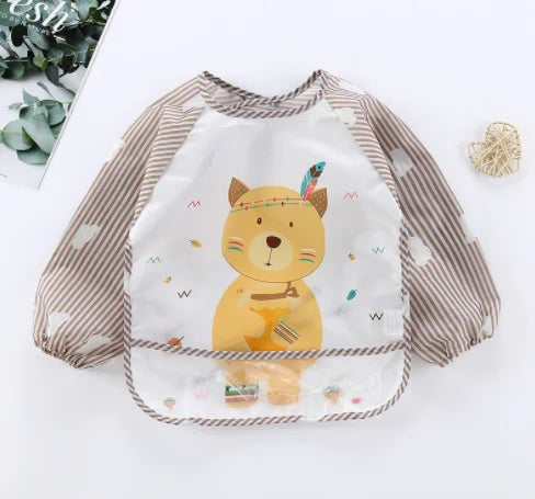 Waterproof Baby Art Smock Bib - infant2eleven