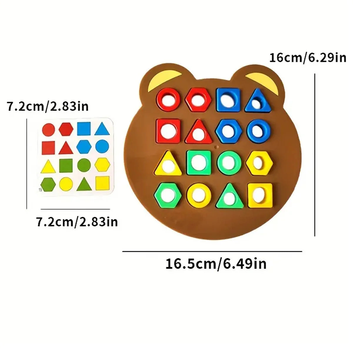 Geometric Shape 3D Puzzle Educational Game - infant2eleven