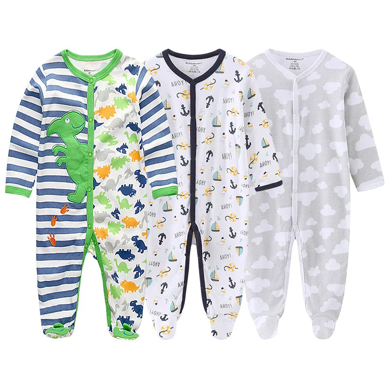 Baby Organic Cotton Sleep and Play Pajamas - infant2eleven