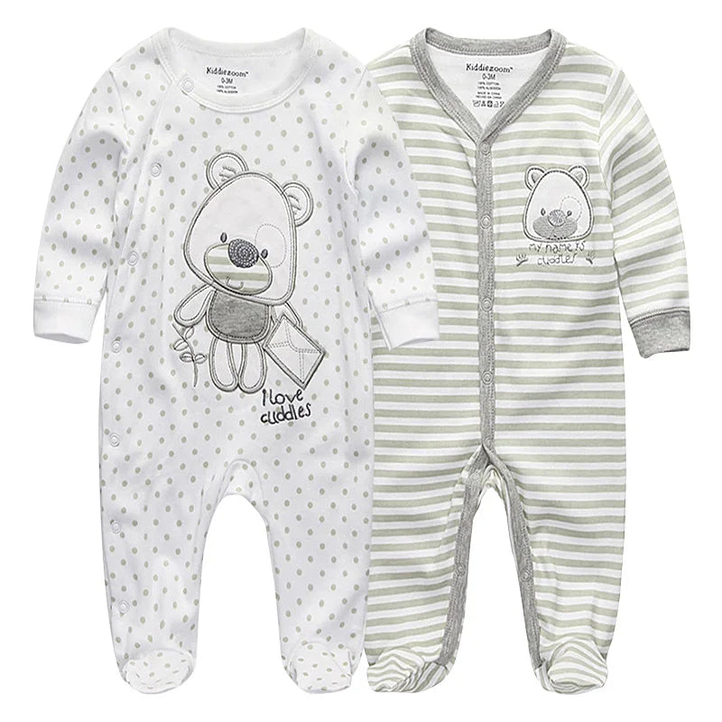 Baby Organic Cotton Sleep and Play Pajamas - infant2eleven