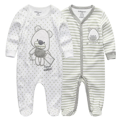 Baby Organic Cotton Sleep and Play Pajamas - infant2eleven