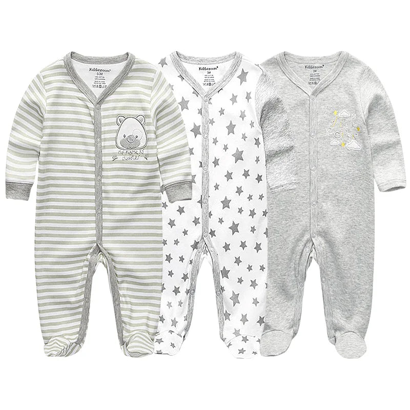 Baby Organic Cotton Sleep and Play Pajamas - infant2eleven