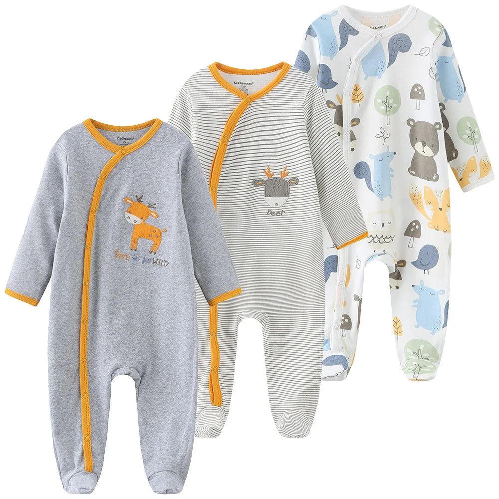 Baby Organic Cotton Sleep and Play Pajamas - infant2eleven