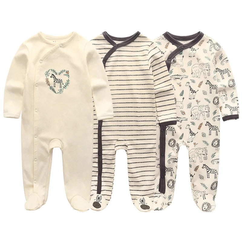 Baby Organic Cotton Sleep and Play Pajamas - infant2eleven