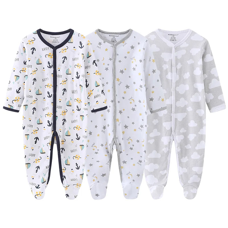 Baby Organic Cotton Sleep and Play Pajamas - infant2eleven