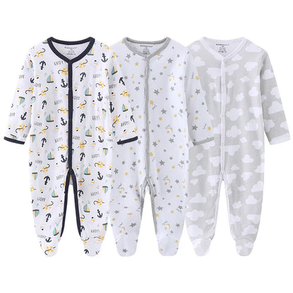 Baby Organic Cotton Sleep and Play Pajamas - infant2eleven