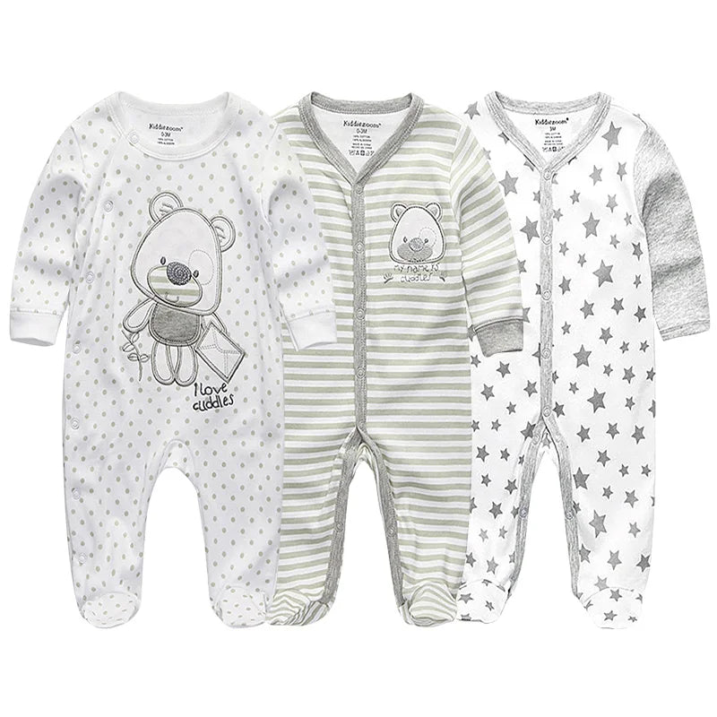Baby Organic Cotton Sleep and Play Pajamas - infant2eleven