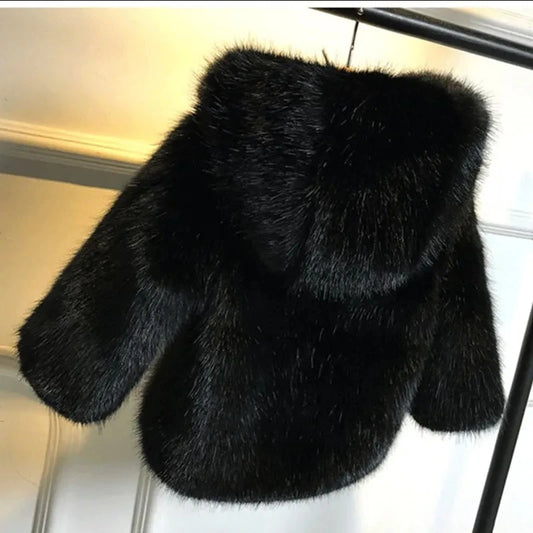 Winter Fashion Faux Fur Coat - infant2eleven