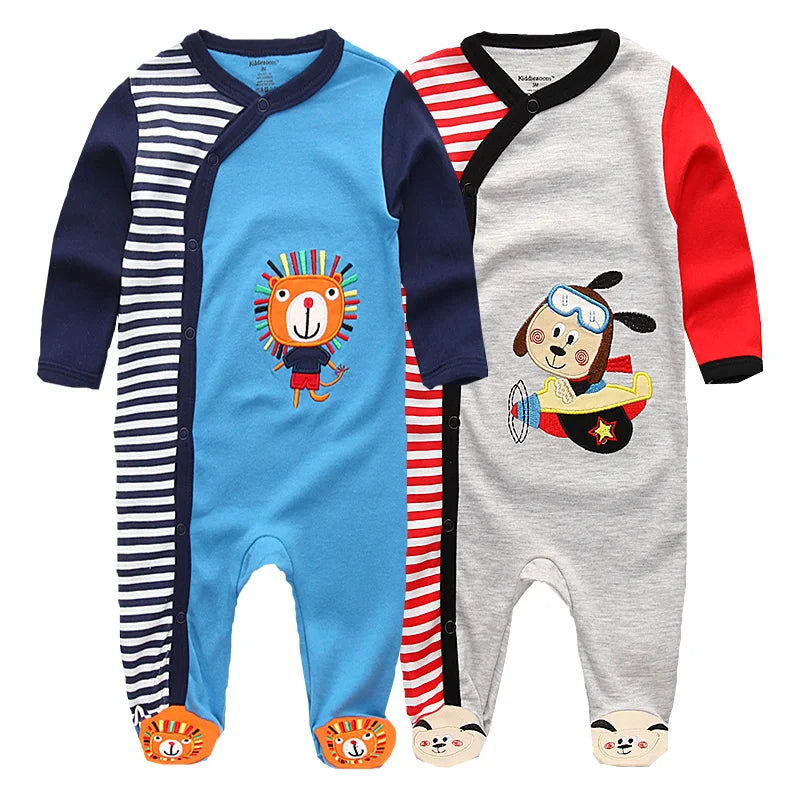 Baby Organic Cotton Sleep and Play Pajamas - infant2eleven