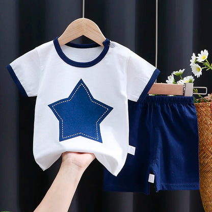 Summer Cartoon T-Shirt Set - infant2eleven