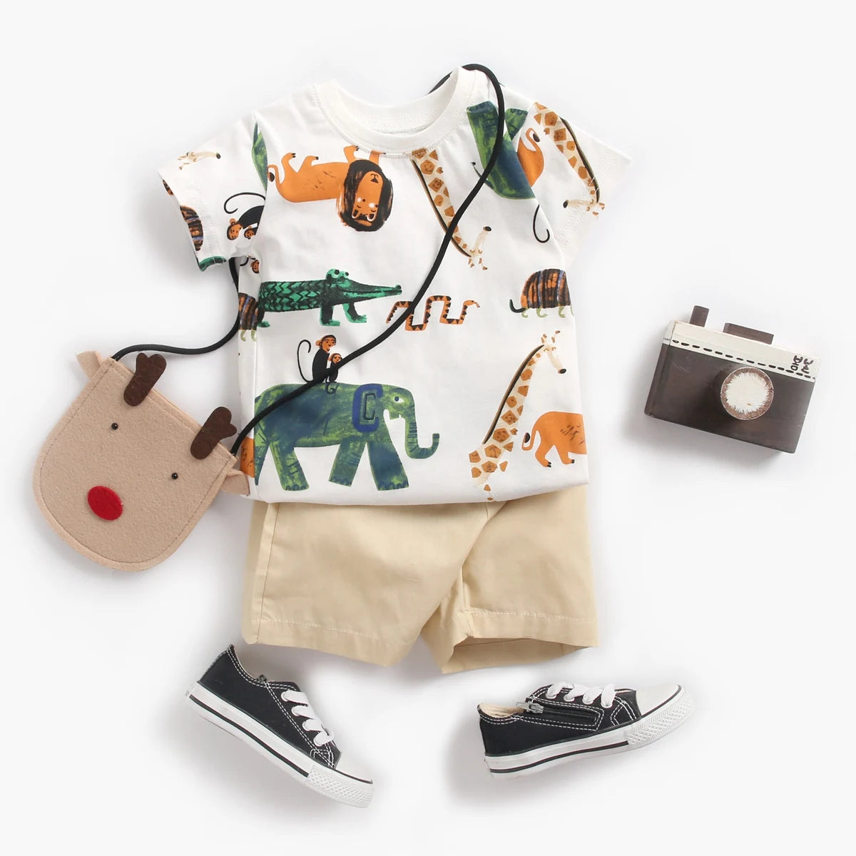 Summer Cartoon Boys T-Shirt Set - infant2eleven