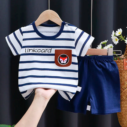 Summer Cartoon T-Shirt Set - infant2eleven