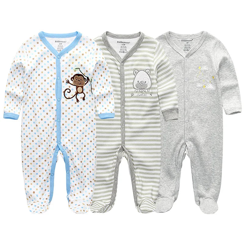 Baby Organic Cotton Sleep and Play Pajamas - infant2eleven