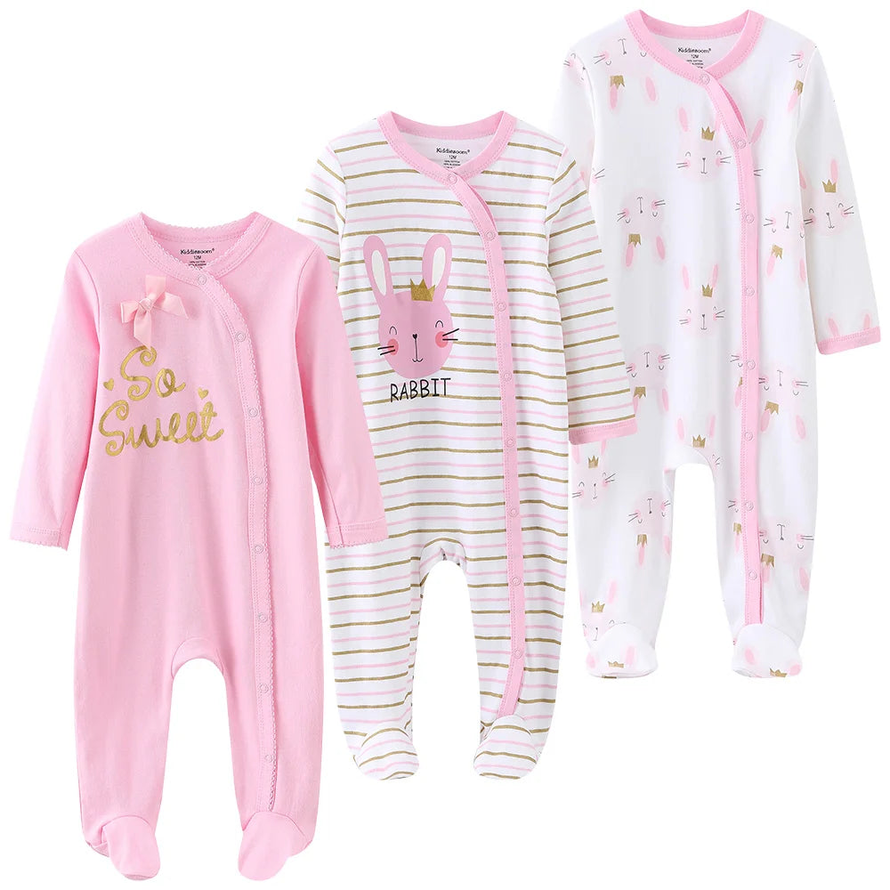 Baby Organic Cotton Sleep and Play Pajamas - infant2eleven