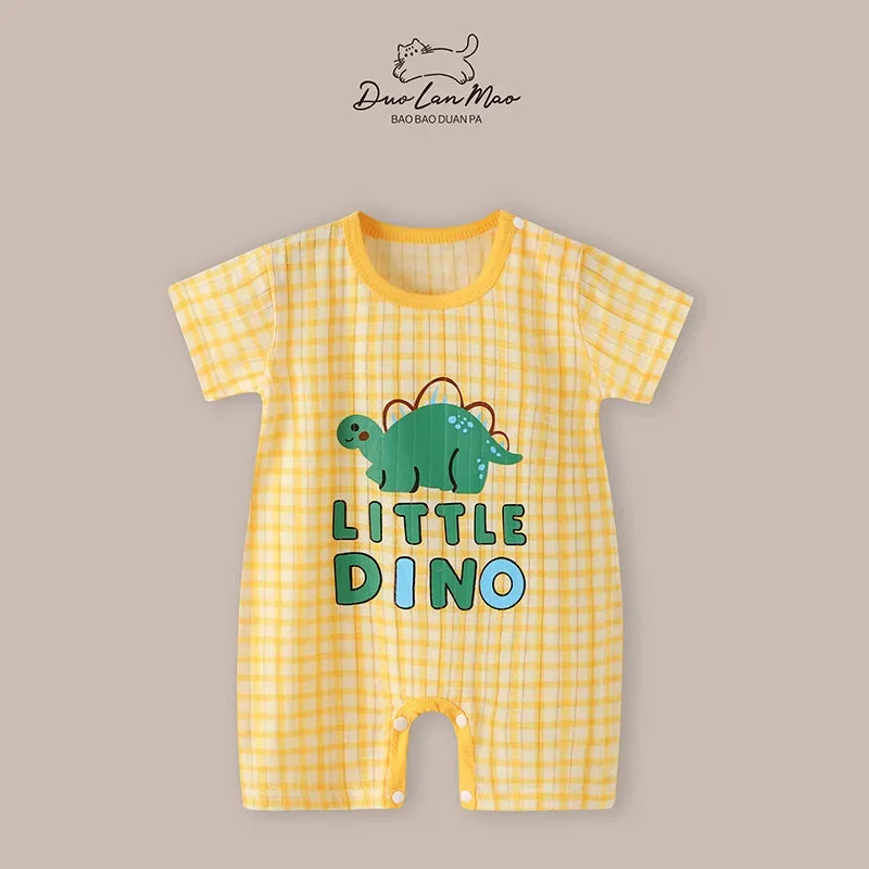 Summer Cartoon Baby Romper - infant2eleven