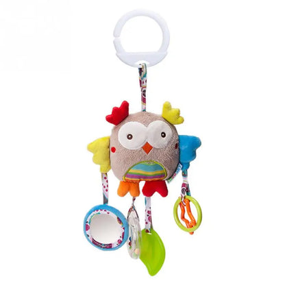 Soft Animal Handbell Toys WIth Teether - infant2eleven