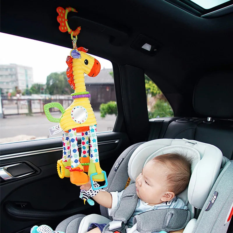 Soft Animal Handbell Toys WIth Teether - infant2eleven