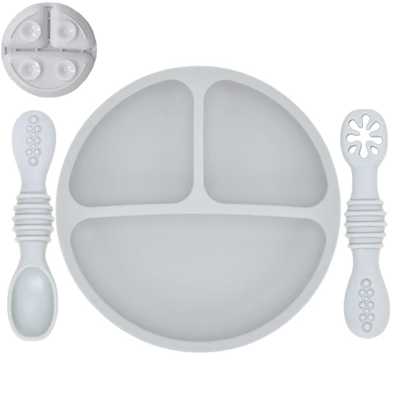 Silicone Baby Plate Set - infant2eleven