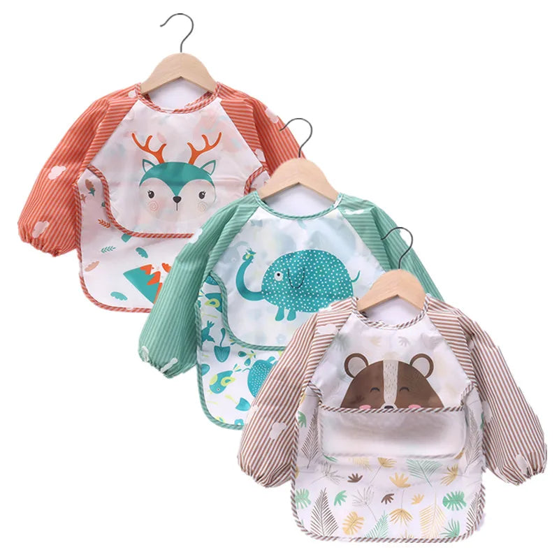 Waterproof Baby Art Smock Bib - infant2eleven