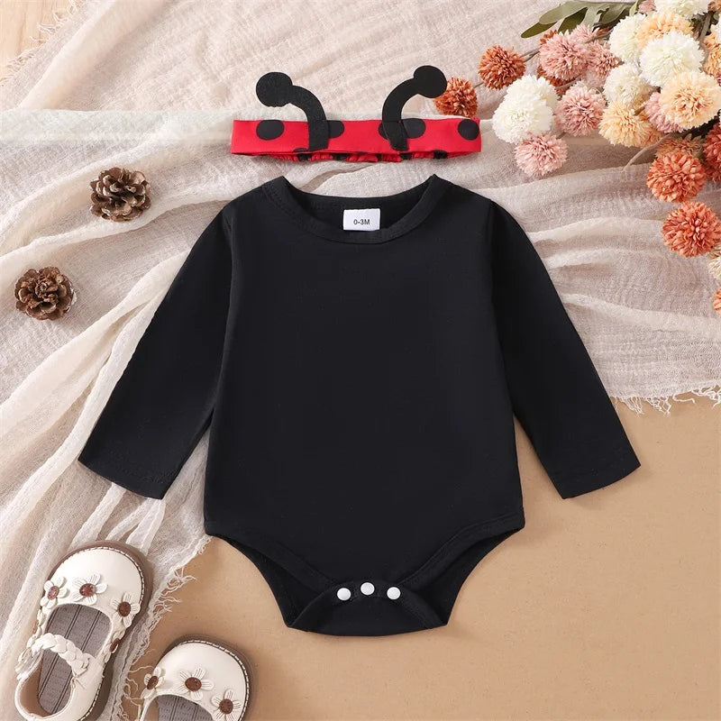 Cute Baby Girl Halloween Romper - infant2eleven