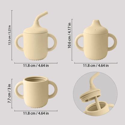 Silicone Straw Cup - infant2eleven