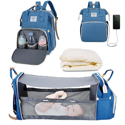3-in-1 Diaper Backpack - infant2eleven