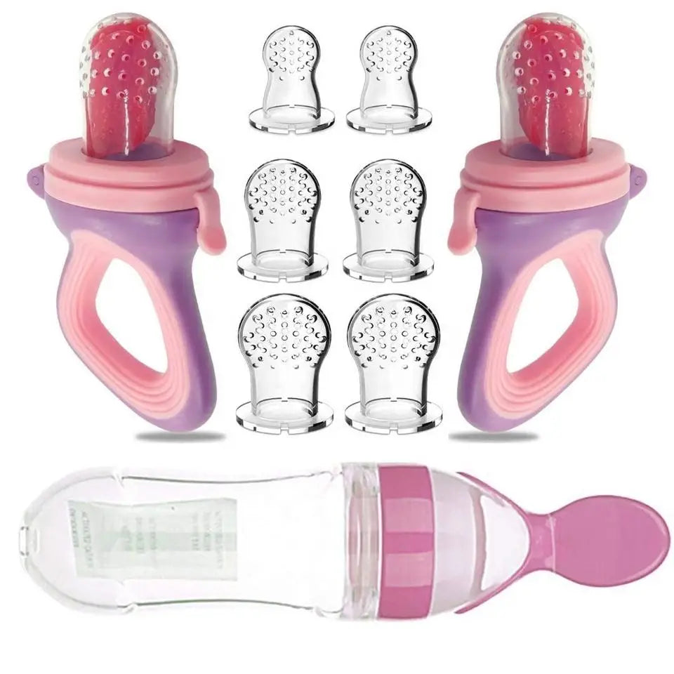 Silicone Baby Squeeze Feeder - infant2eleven