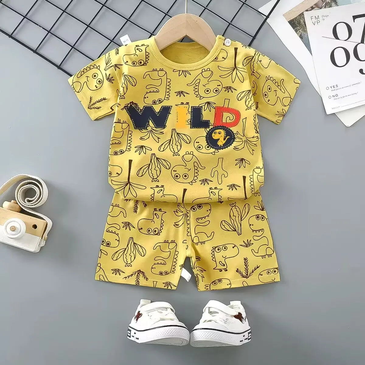 Summer Cartoon T-Shirt Set - infant2eleven