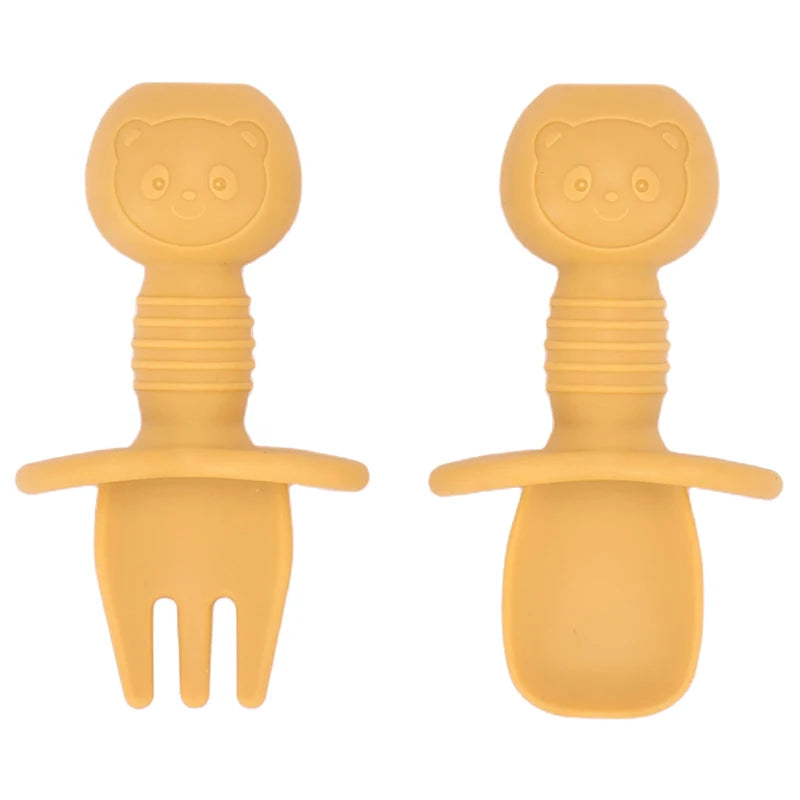 Cute Silicone Baby Plate Set - infant2eleven
