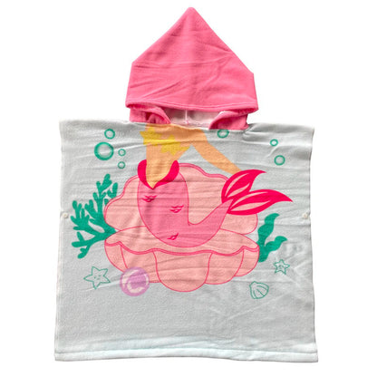Cartoon Hooded Baby Bath Towel - infant2eleven
