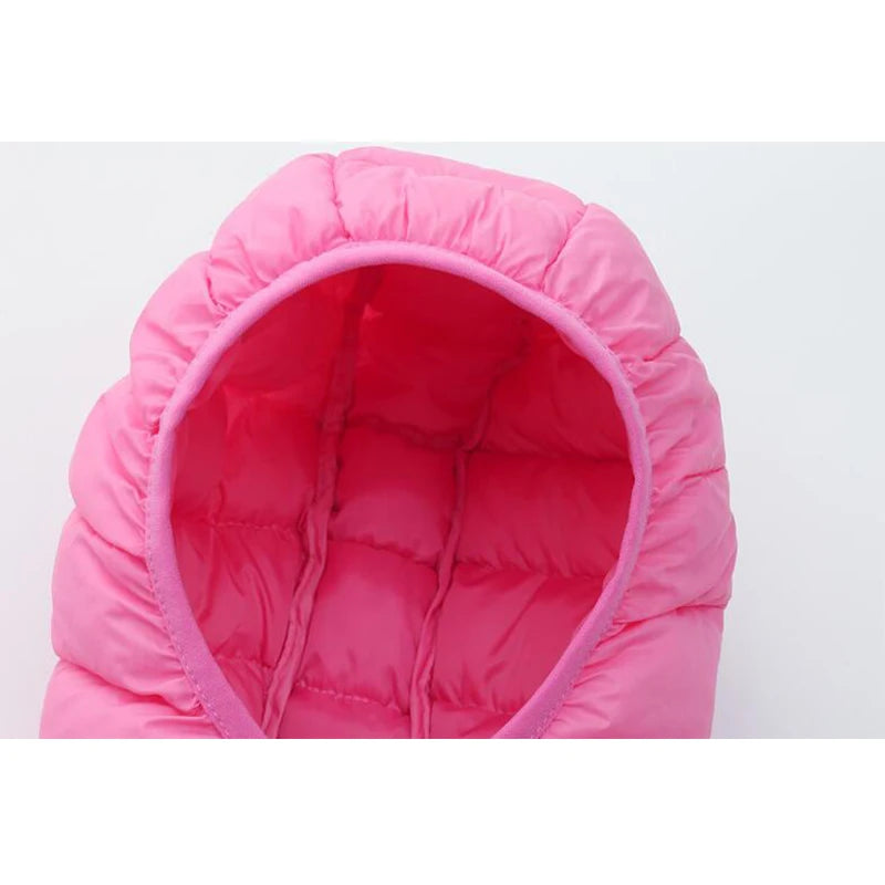 Lightweight Autumn Winter Coats with Hoodie... - infant2eleven