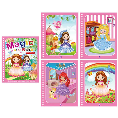 NEW Kids Magic Water Drawing Coloring Books - infant2eleven