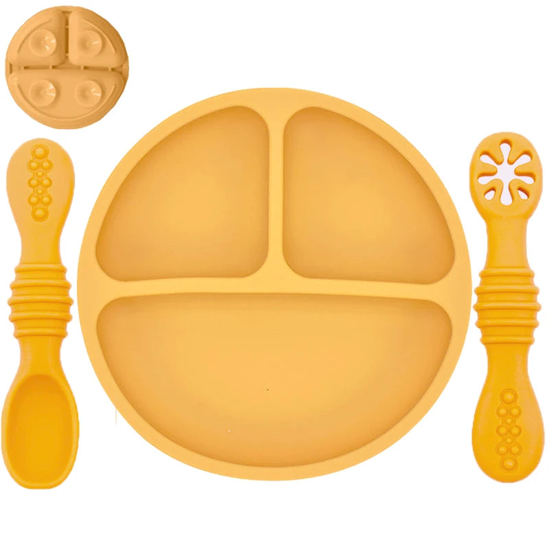 Silicone Baby Plate Set - infant2eleven
