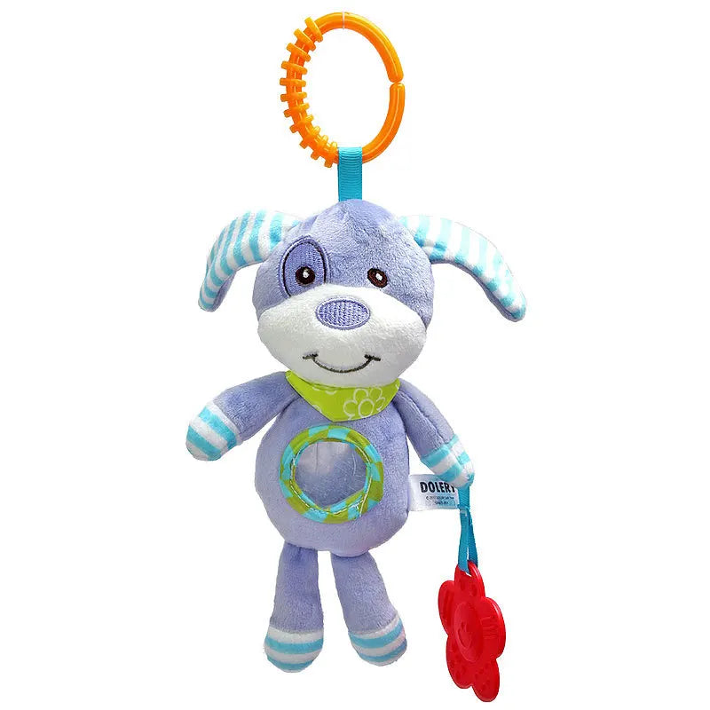 Soft Animal Handbell Toys WIth Teether - infant2eleven