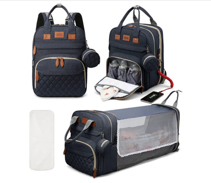3-in-1 Diaper Backpack - infant2eleven