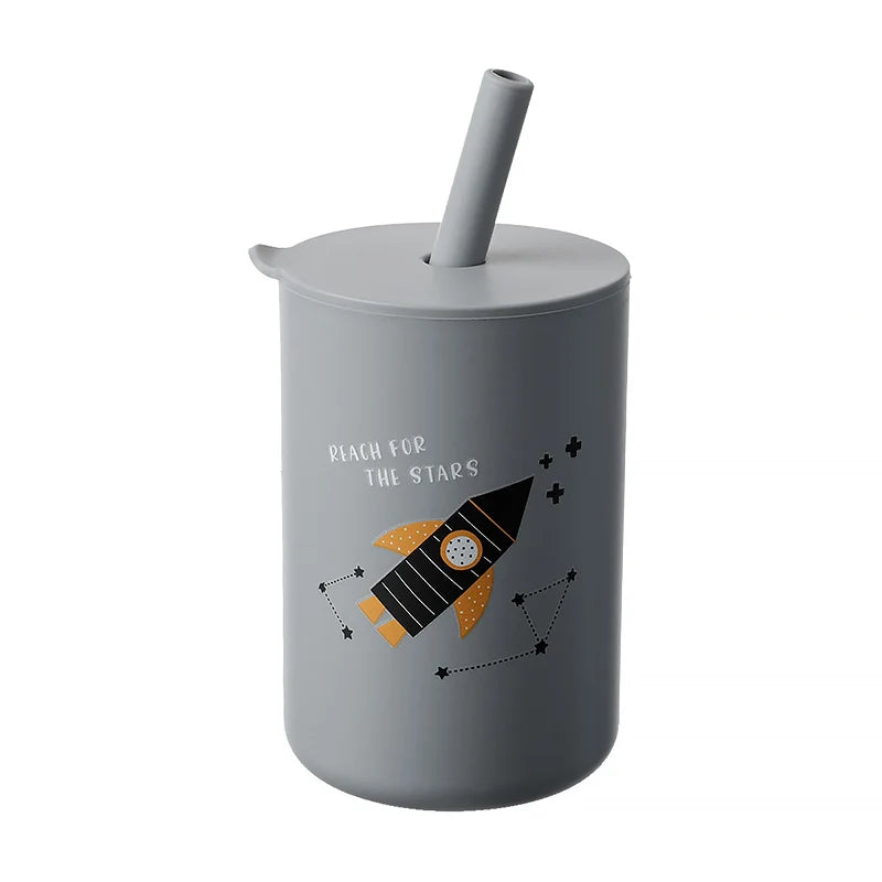Silicone Baby Straw Cup - infant2eleven