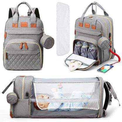 3-in-1 Diaper Backpack - infant2eleven