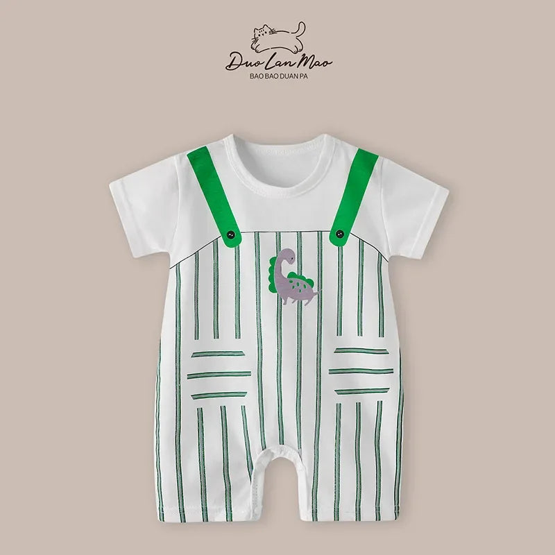Summer Cartoon Baby Romper - infant2eleven