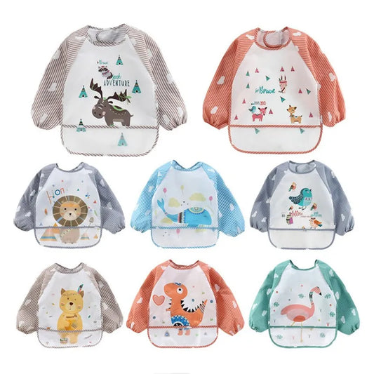 Waterproof Baby Art Smock Bib - infant2eleven