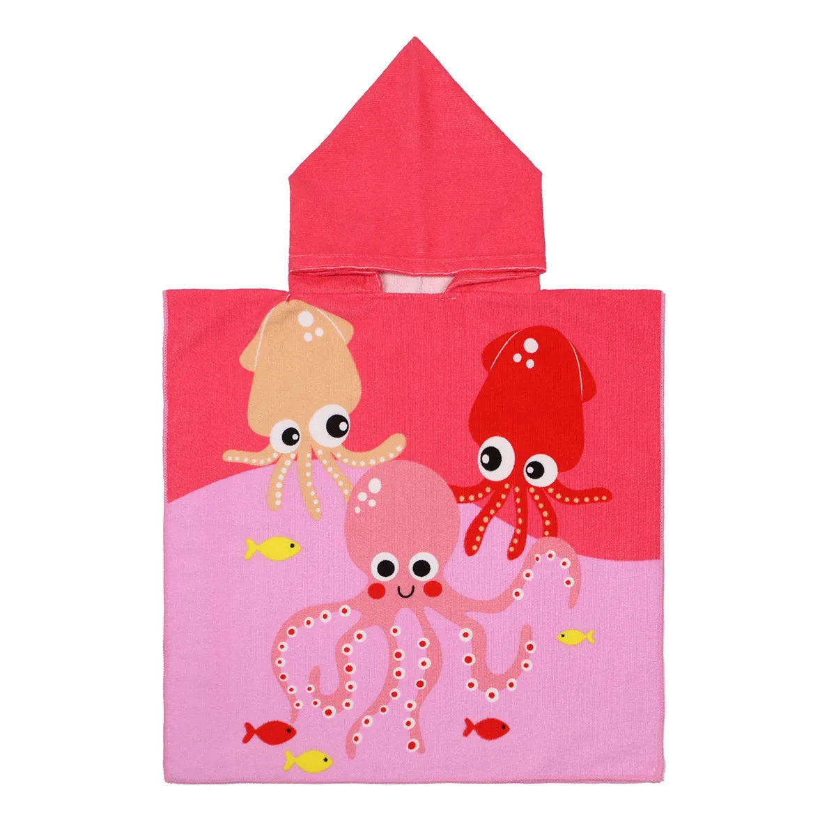 Cartoon Hooded Baby Bath Towel - infant2eleven