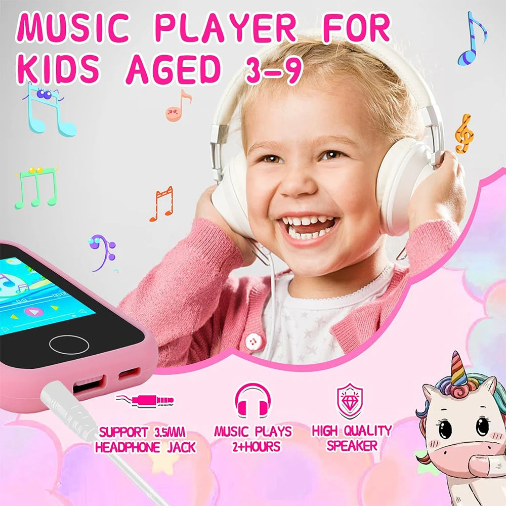 Kids Unicorn Musical Smart Touchscreen Phone - infant2eleven