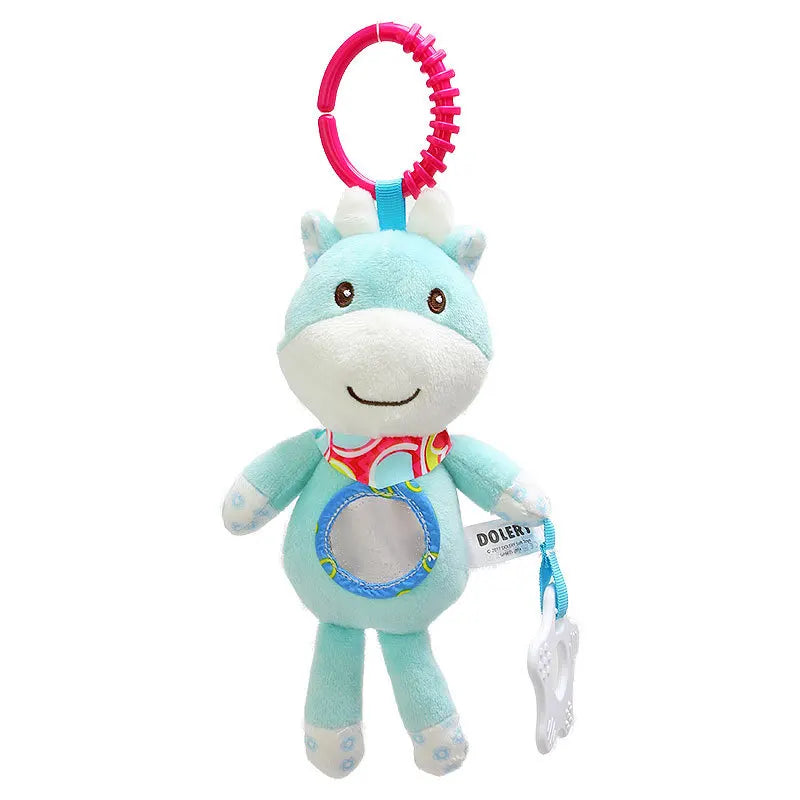 Soft Animal Handbell Toys WIth Teether - infant2eleven