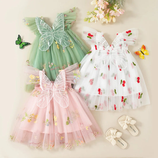 Butterfly Wing Princess Dress - infant2eleven