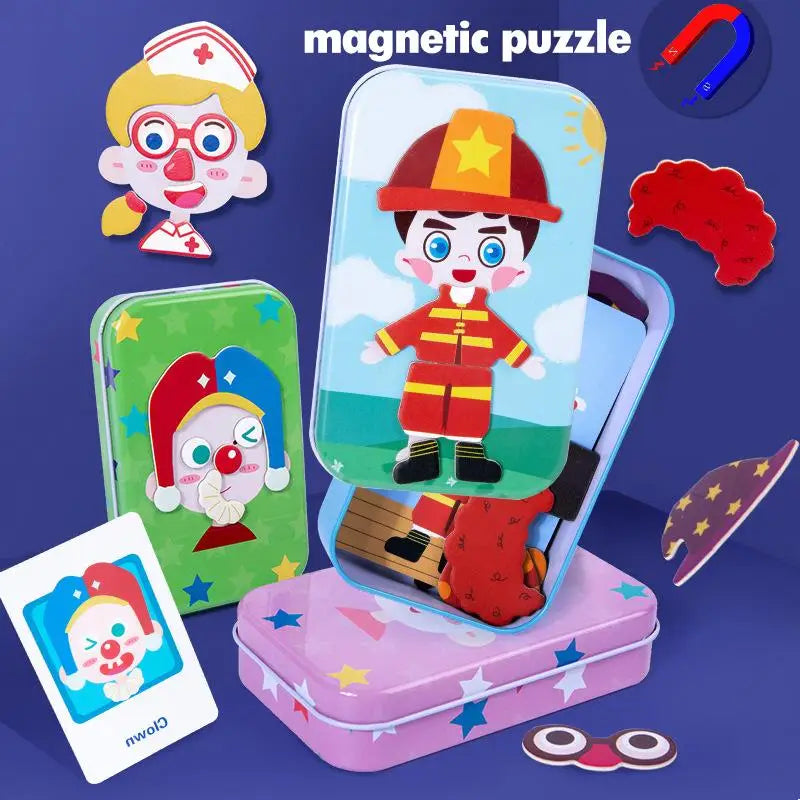 3D Magnetic Jigsaw Puzzle - infant2eleven